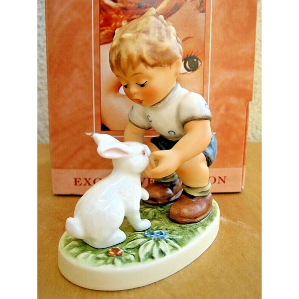 Hummel, Goebel Hummel Figurine "PRIVATE CONVERSATION" HUM 615 TMK7 Goebel
