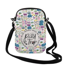 TSOTMO Travel Lover Gift When We Are Together Road Trip Crossbody Bag Family Vacation Adventure Gift (Trouble Cr CA)