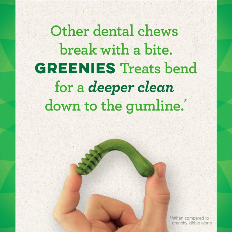 GREENIES Original Petite Natural Dog Dental Treats, 3 oz. Pack