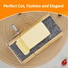 Tianman Cheese Slicer Cheese Cutter with 4 Replacement Cutting Wire,Heavy