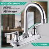 Prez Grifo Mezcladora Lavabo Llave Inoxidable Cromado Sp-40008
