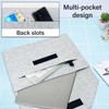AfitLulu 11/13 Inch Laptop Sleeve Felt Laptop Case with Multiple