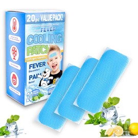Fever Gel Patches | Schnell wirkende Kühlpads für Erwachsene und Kinder gegen Kopfschmerzen
