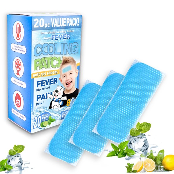 Fever Gel Patches | Schnell wirkende Kühlpads für Erwachsene und