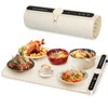 Electric Food Warming Mat - Temp Master Adjustable Warming Tray