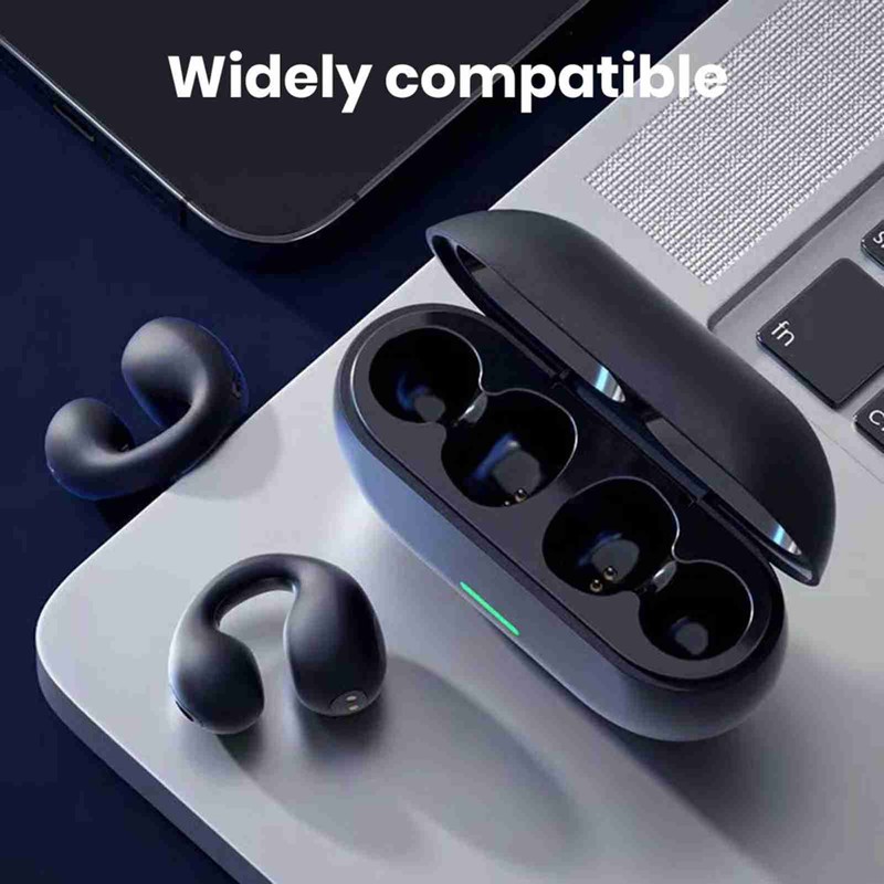 Bluetooth Earphones Smart Touch Control Ergonomic Wireless Cilp Ear Bone