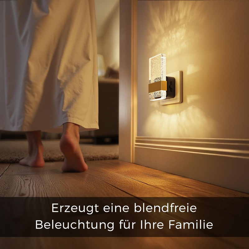 LOHAS-LED Night Light Socket with Twilight Sensor, Night Light Children,