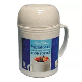 Thermos Vacuum Insulated Food Jug Flask Jar Wide Mouth Thermos 20.29 Oz Hot/Cold .6-Ltr