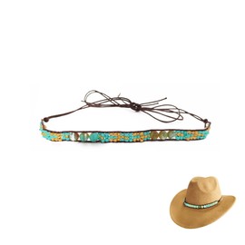 nemokamai Cowboy Hat Bands for Men Women,Braided Hatbands Belt for Cowboy/Western/Fedora/Cowgirl Hats