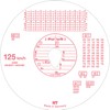 RNK COMBI Tachograph Disks 125 km/h Haug # 125 100/3100