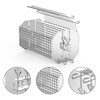onlyfire Universal Octagonal Tumble Rotisserie Basket, Flat Spit Rotisserie Grill