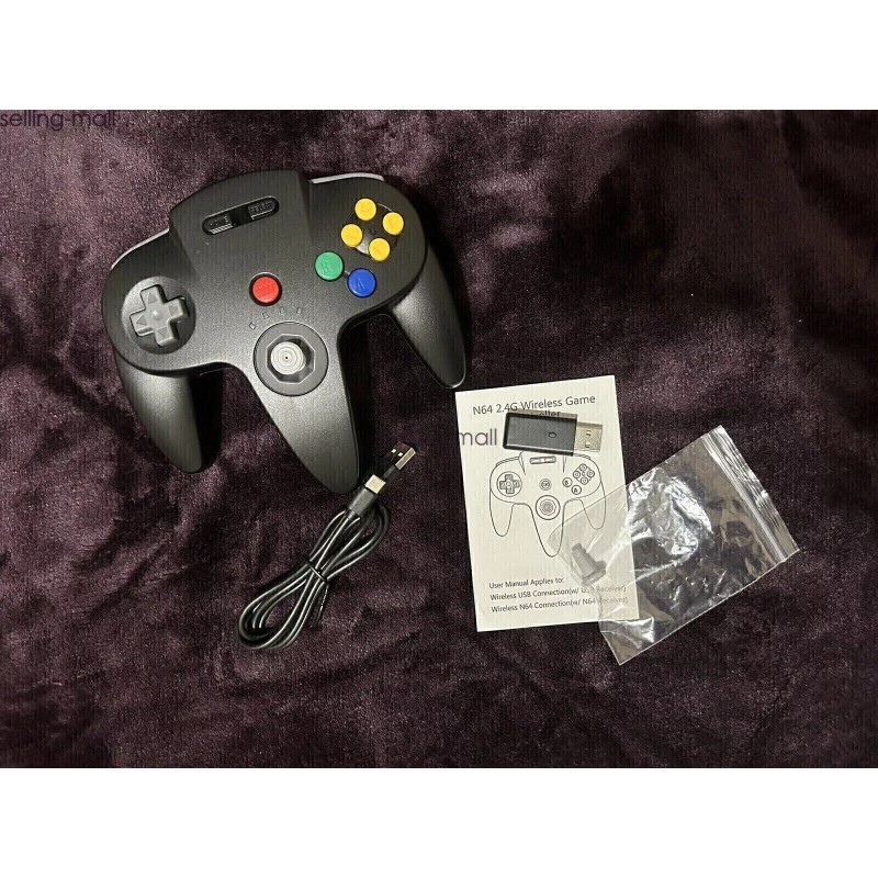Unbranded Wireless N64 Switch Online Rumble Controller for Switch PC