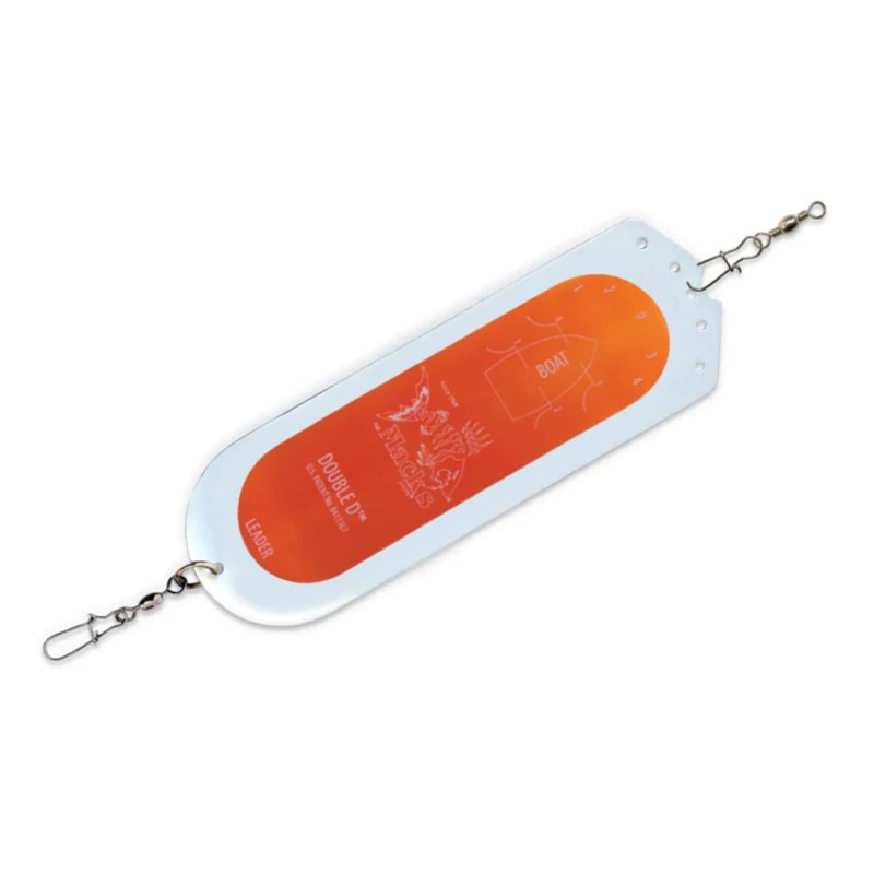 Mack’s Lure Double D™ Dodger (Silver, 7.6")