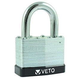 TIMco LSP50 Laminated Steel Padlock 50mm - Steel 1 pc