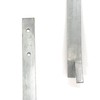 Flat Anchor Set for Embedding in Concrete, Includes Mounting Material