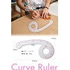 [CS Cutespace cute+space] d car ruler, sewing ruler, curve ruler,