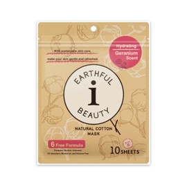 EARTHFUL BEAUTY i Sheet Mask Geranium Scent - 10 Sheet