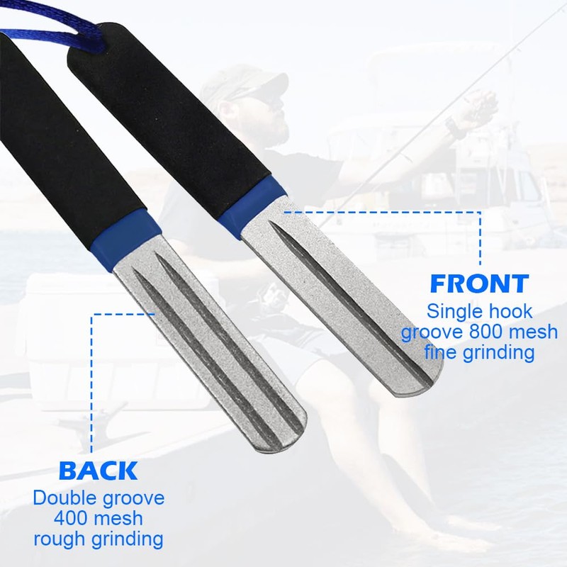 Precision V-Groove Dart Sharpener,Compact & Slim Design for Steel Tip