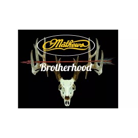 Mathews Brotherhood decal 10" wide X 8" tall