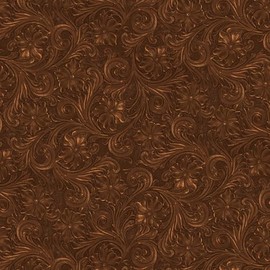 Beautiful, Caramel Swirl, Western Fabric, Rodeo Dreams, Hoffman, W5533H-60, by The Yard