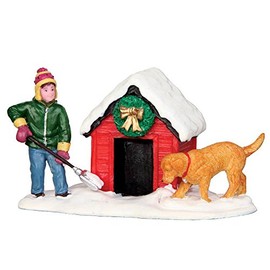 Lemax Christmas Village, Digging Out The Doghouse