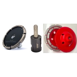 Roxx Tools 4.5" Diamond Tuck Point Blade 3/8" seg stone concrete grinding mortar raking bit