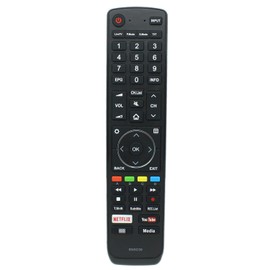 EN3C39 Remote Control Replacement for Hisense Smart TV 50N7 50P7 55N7 55P7 65N7 65N8 65N9 65P7 65P8 65P9 75N7 75N9 75P9 75P7 55PX 75R7 N7 N8 N9 P7 P8 P9 55N8700UW 65N8700UWG
