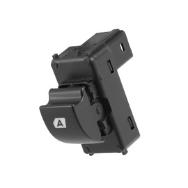 Partuto Car Power Window Switch No.6490HQ - for Citroen, for Peugeot Plastic Metal Black - 1 Pcs
