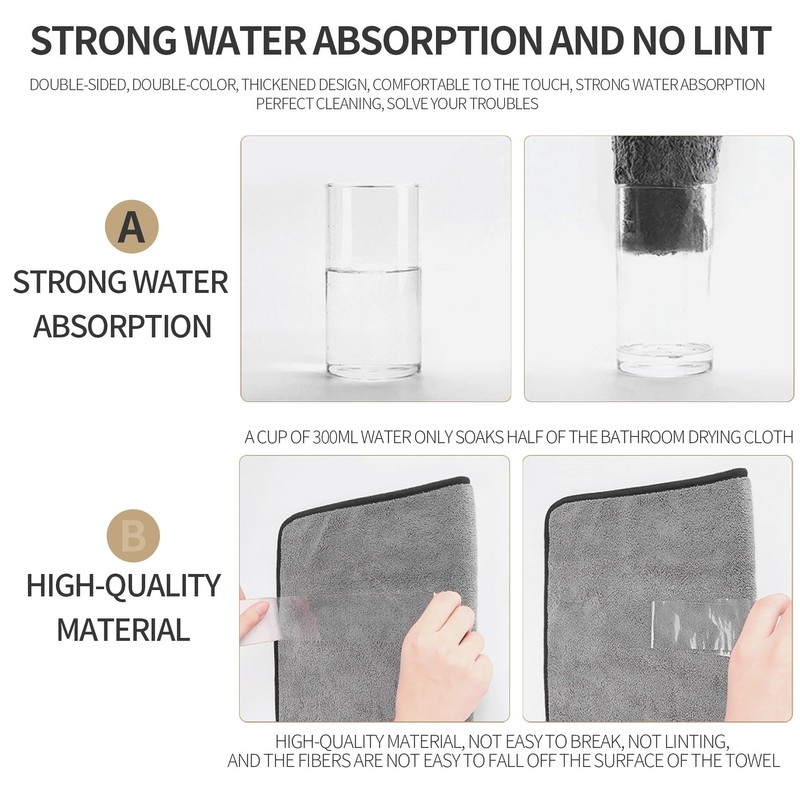 Shiny Wipes Bathroom Drying Cloth, Streak Free Microfiber Cleaning Wipes,