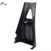 Unbranded Vivid Black Motor Chin Spoiler For Harley Touring Road