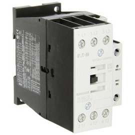 Eaton XTCE032C10A XT-IEC Contactor and Starter, 45mm, 32A AC-3 Current Rating, 10 Max HP at 230VAC, 20 Max HP at 460VAC, 25 Max HP at 575VAC, 120VAC Coil Voltage