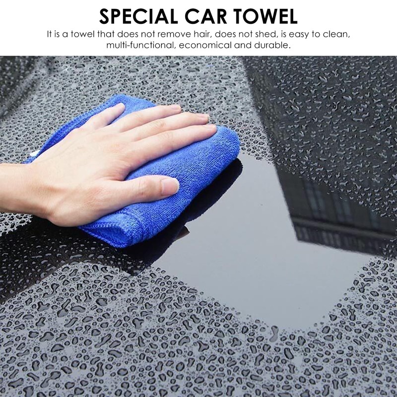 DHSBGWSX 2 Pcs Car Cleaning Sponges, 1 Car Wash Cloth,