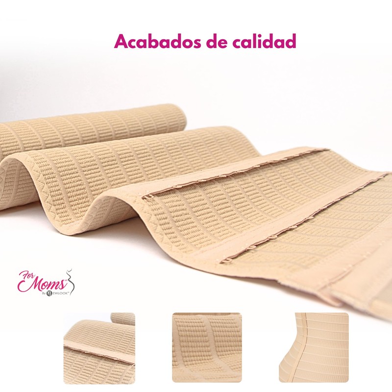 For Moms Faja Envolvente Corta Postparto Multilíneas Extra Suave –
