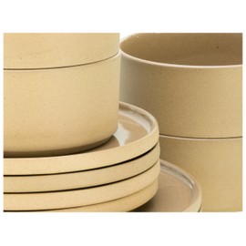 Creatable, Futuro Series 21655, 4-Piece Crockery Set, Stoneware Bowls, Dishwasher and Microwave Safe, Made in Portugal