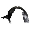 TRQ Front Right Inner Fender Liner Black Passenger Side Compatible