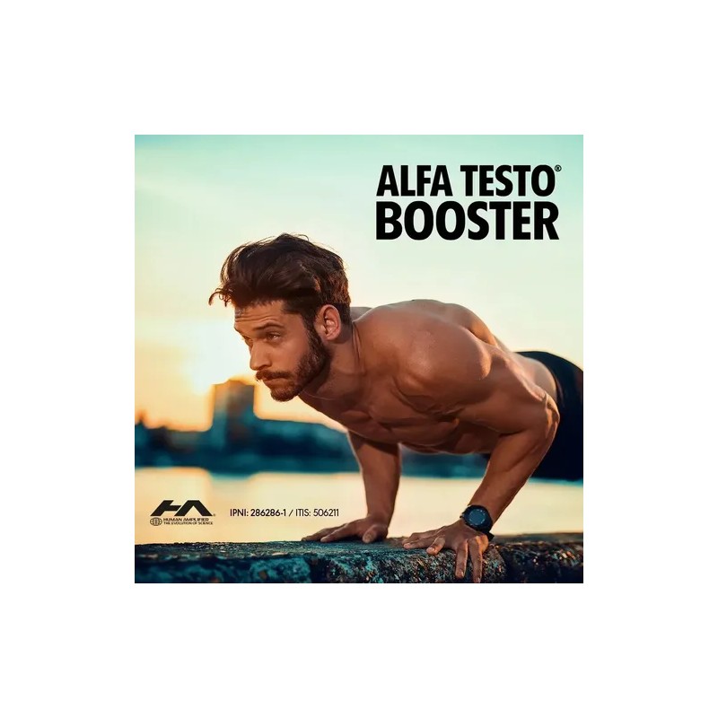 Alfa Testo Booster Rendimiento Human Amplifier 120 Caps Sfn