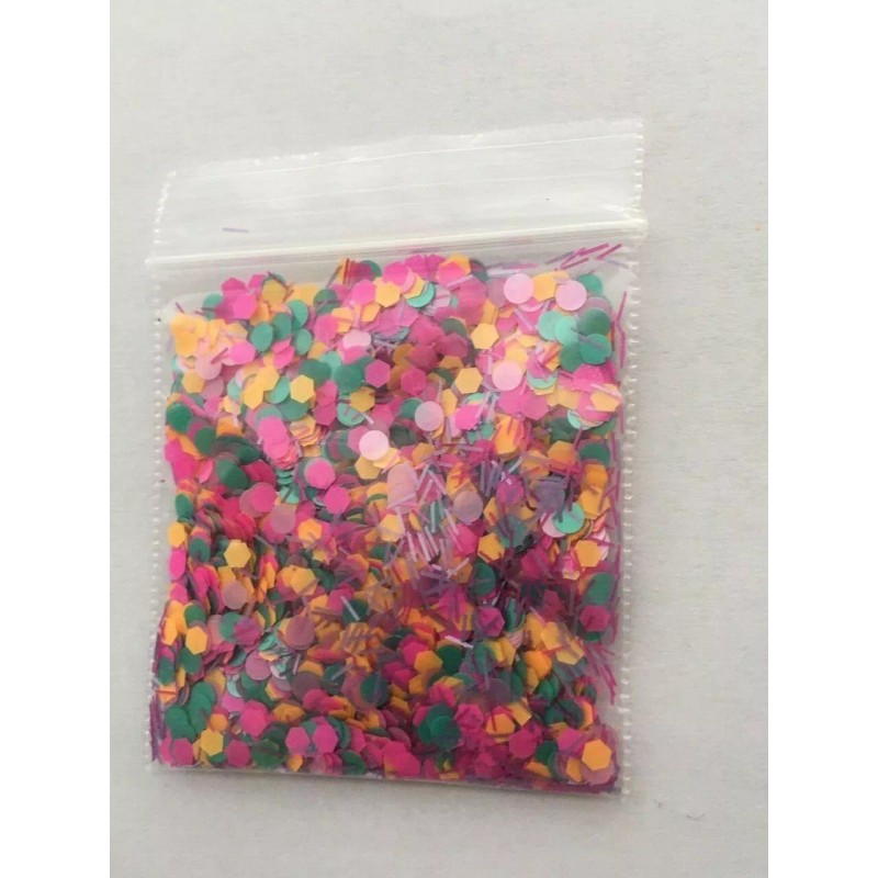 Unbranded Metallic Pastel Pearlescent Confetti(Multi