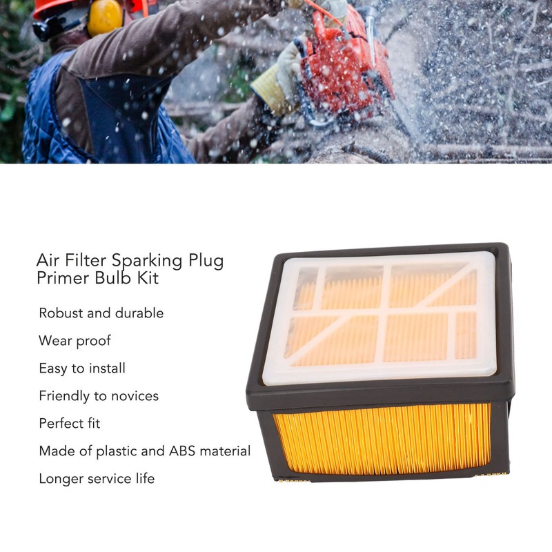 Concrete Saw Power Cutter Air Filter Fuel Line Gasoline Pipe