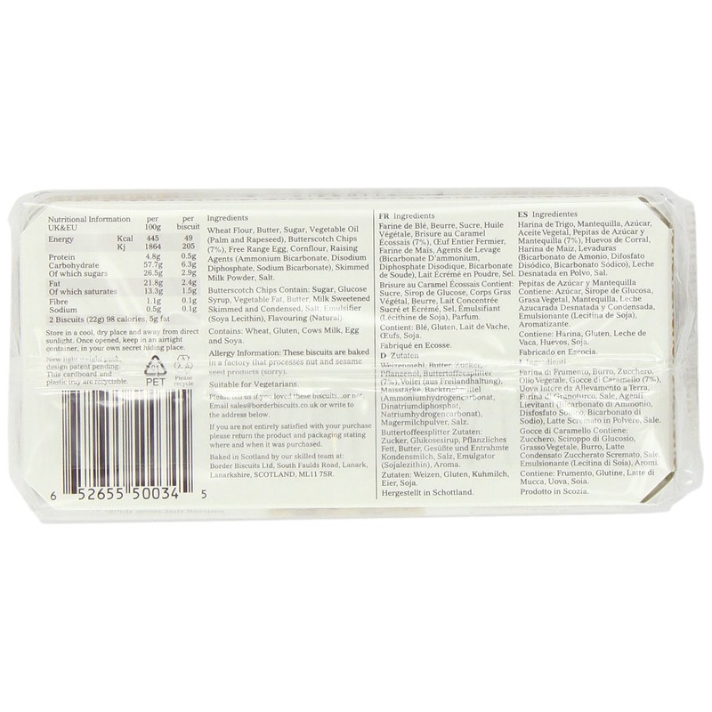 Border Butterscotch Case of 6 X 135g