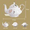 Sweejar Home European Style Big Belly Teapot Teapot with Removable