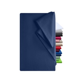 npluseins Bed sheets – 100% Cotton – 6 colours – 3 sizes - sheet without elastic