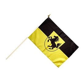 Fritze® Flag Stick Flag Germany City Stuttgart – 30 x 45 cm