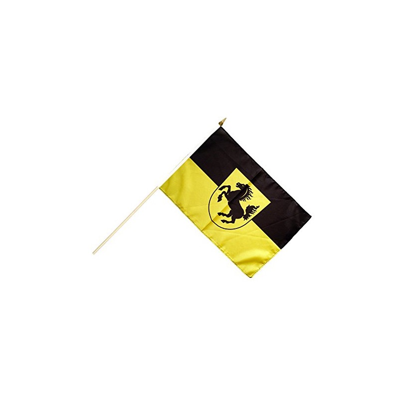 Fritze® Flag Stick Flag Germany City Stuttgart – 30 x