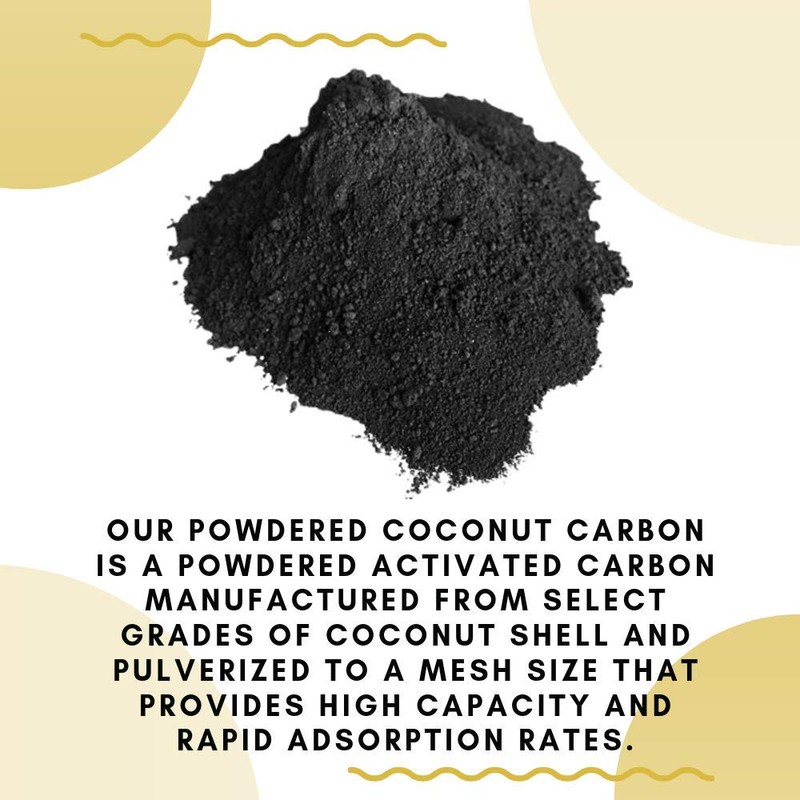 EnviroSupply Powdered Coconut Shell Activated Carbon - Resealable Bulk 3