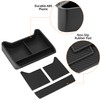 QWORK® Bottom Center Console Storage Box for ID4.X/Crozz 2021-2024 ABS