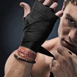 Nato Cuff - 925 Sterling Silver Left Nylon Bracelet - Handmade in France - Adjustable - Men's and Women's Jewellery, Nylon, 925 sterling silver