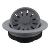 Karran QDFGR Decorative Disposal Flange in Grey, Fits 3.5 Inc