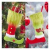 2 Pack Christmas Elf Boot Stocking Funny Novelty Xmas Stocking