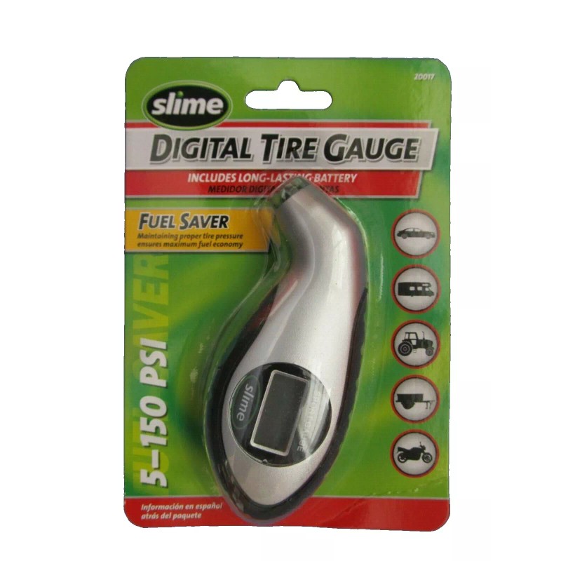 Slime Digital Sport Tire Gauge, 5-150 PSI #20017 NEW