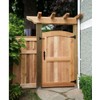 Gate Hardware Kit Heavy Duty,with Self Locking Gate Latch,6 inch